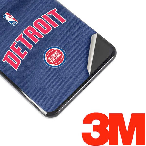 NBA Detroit Pistons Jersey Google Pixel 3 XL Skin